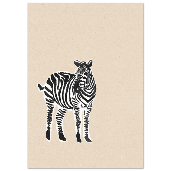Zebra (Beige) — room view