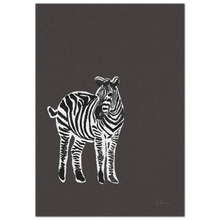 Load image into Gallery viewer, Zebra (Dark Gray)
