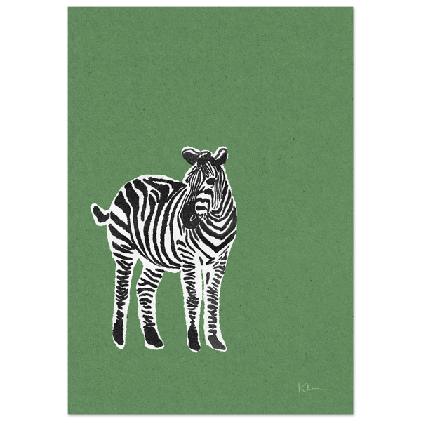 Zebra (Green) — room view