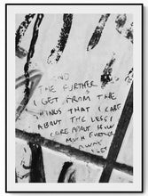 Load image into Gallery viewer, Street photography — handwritten quote on public toilet tiles, South Bank London — NEAT Stockholm
