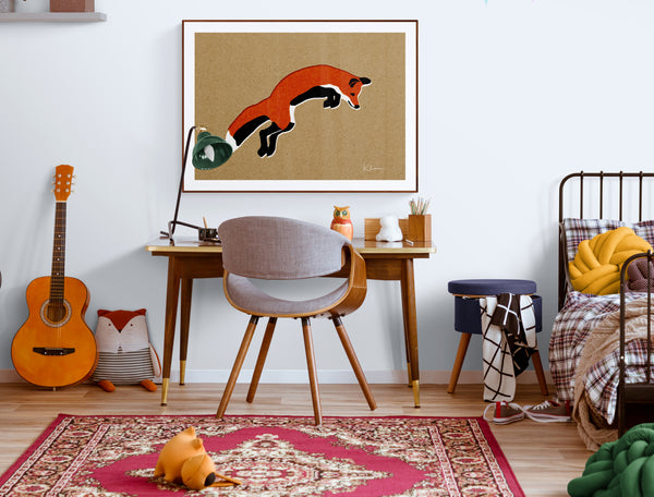 Jumping Fox — room view